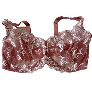 SOMA Sensuous Lace Unlined Underwire Bra Size 36DD Excellent Pre-Owned Condition